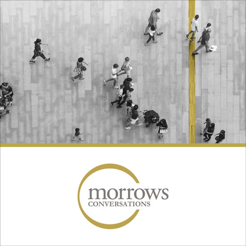 podcast-cover Morrows Conversations is Morrows new podcast format.
